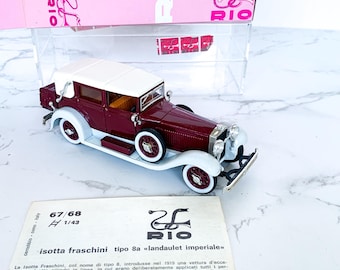 Ricko 1959 Maserati 3500 GT Vignale Diecast Model Car - Scale 1/18