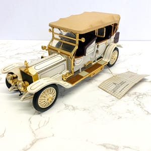 Franklin Mint 1911 Rolls-Royce Tourer , Diecast Model Car, scale 1:24 , B11RU78 , partner gift, Collectible Christmas gift