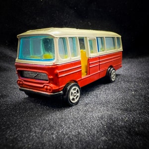 Corgi Juniors Duple Vista 25 Coach - Kromade whizfälgar Vintage Diecast - Tillverkad i England