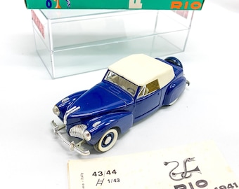 vintage コーギー　1/43 リンカーン　コンチネンタル　ミニカー コーギー・トイズ 1/43スケール リンカーン・コンチネンタル