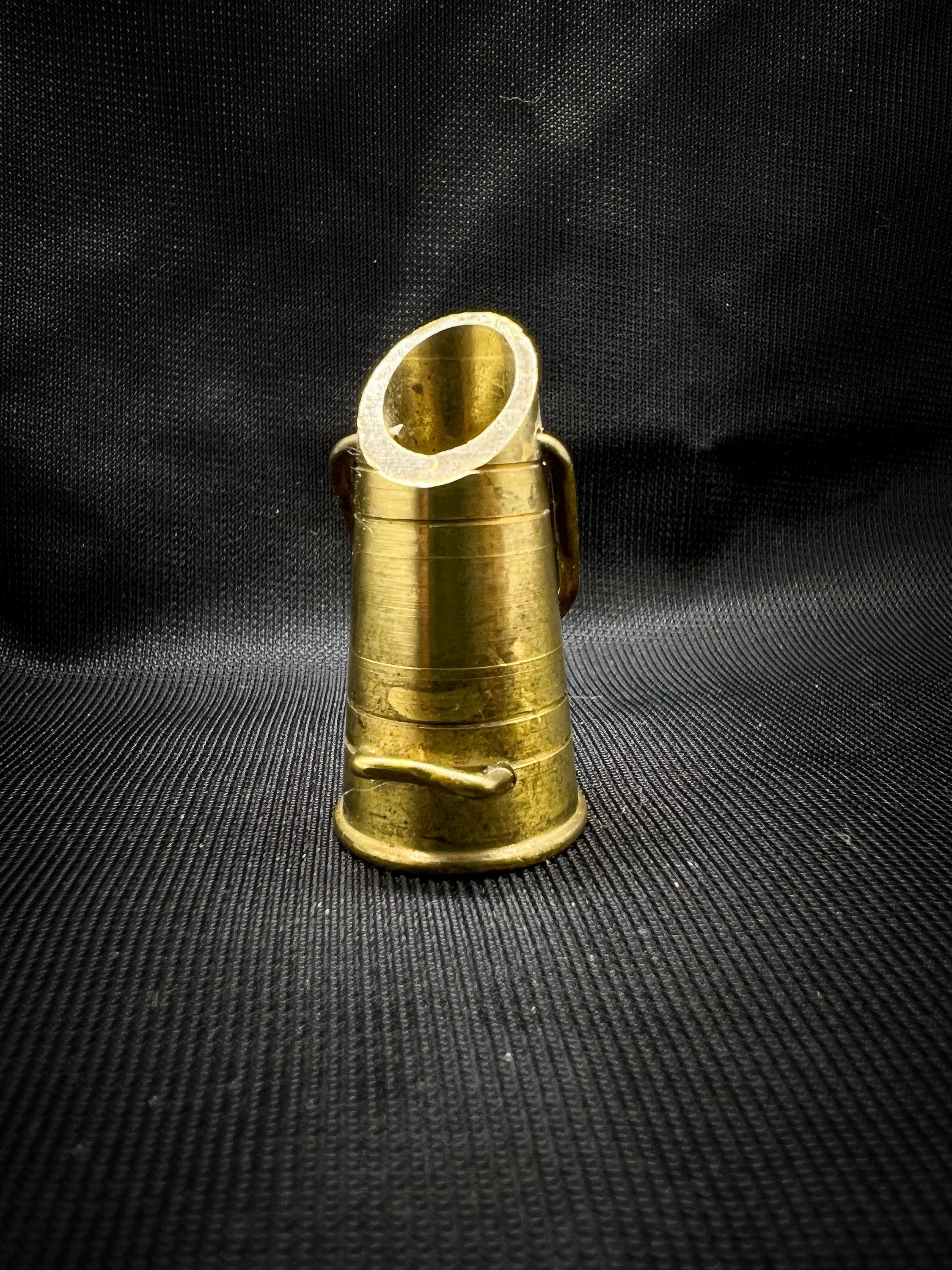 Forniture per case delle bambole, secchio per carbone in miniatura in