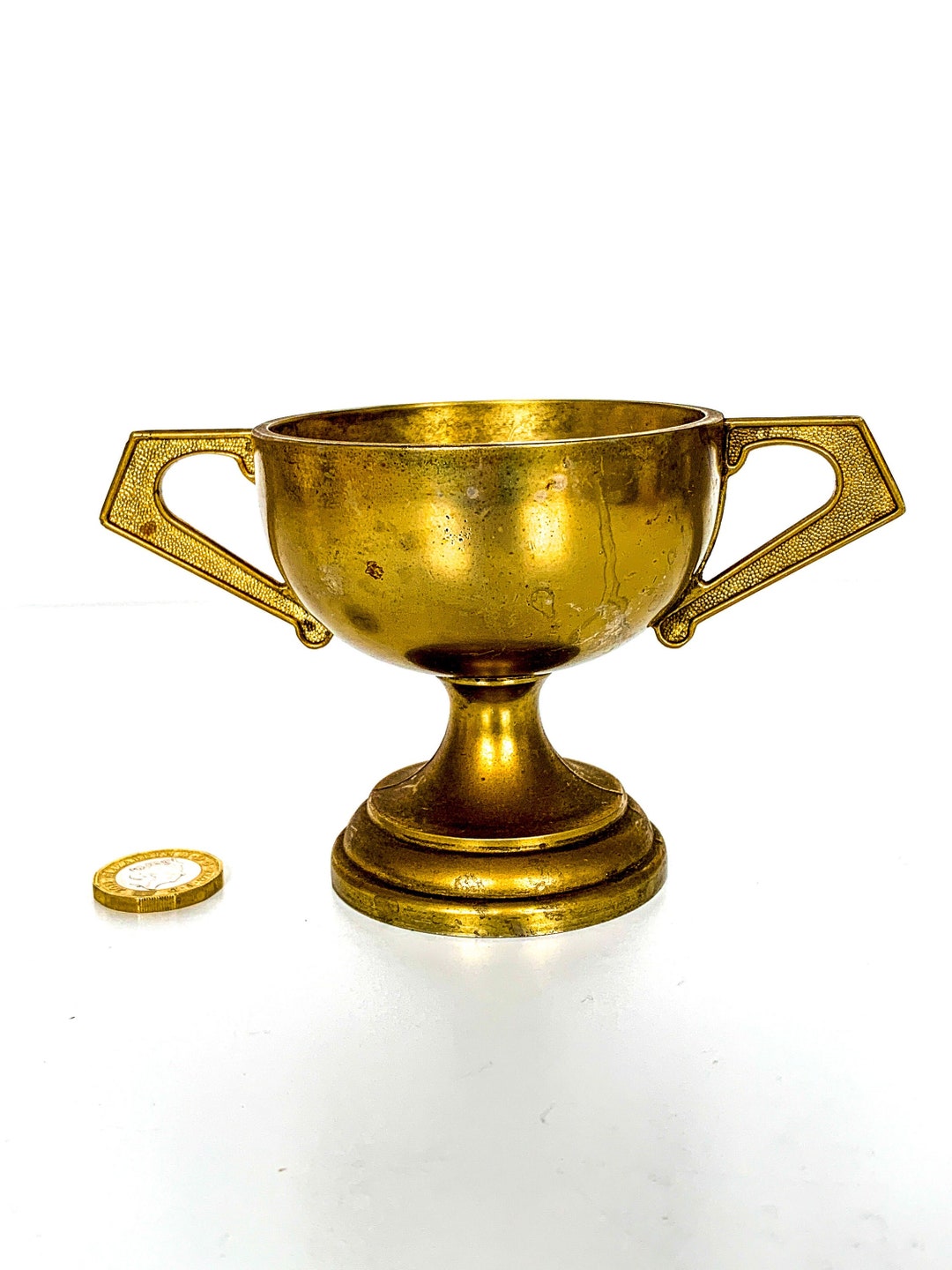 Vintage Silver Plated Trophy Cup Etsy