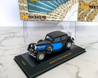 Bugatti 57 S Coupè Brumm 1/43 Black 1934 - Etsy