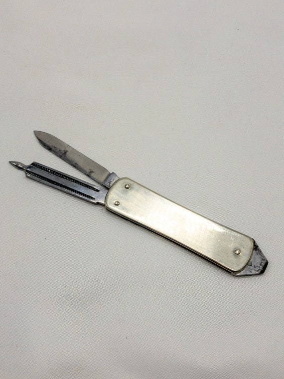 Collectible Pocket Knife Vintaje Joseph Elliot & Sons Etsy