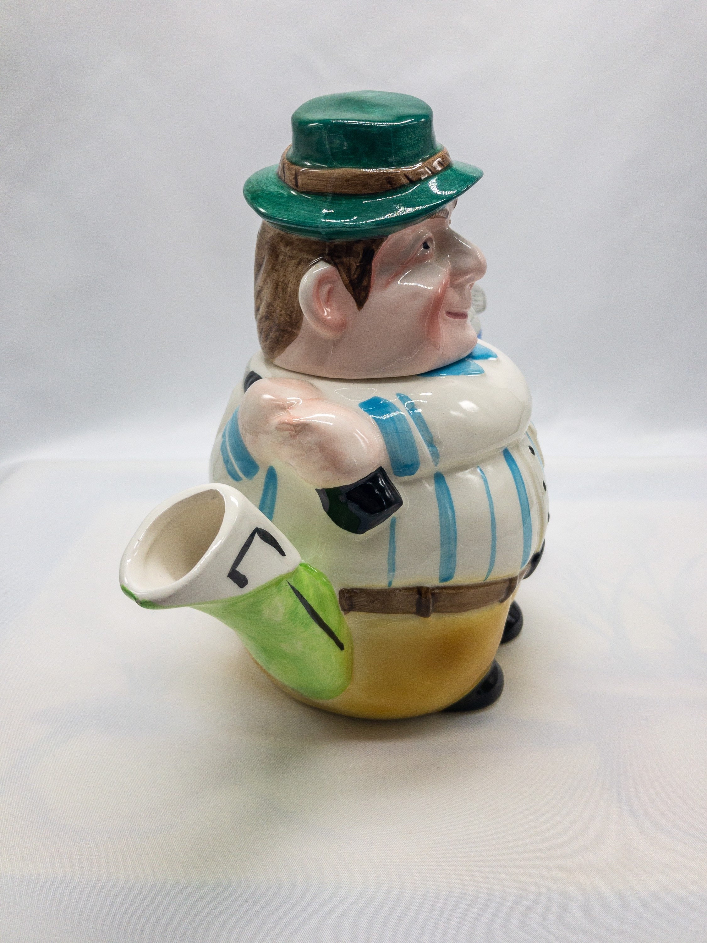 Vintage Golf player teapot Comedy Collectible teapotRoy Etsy