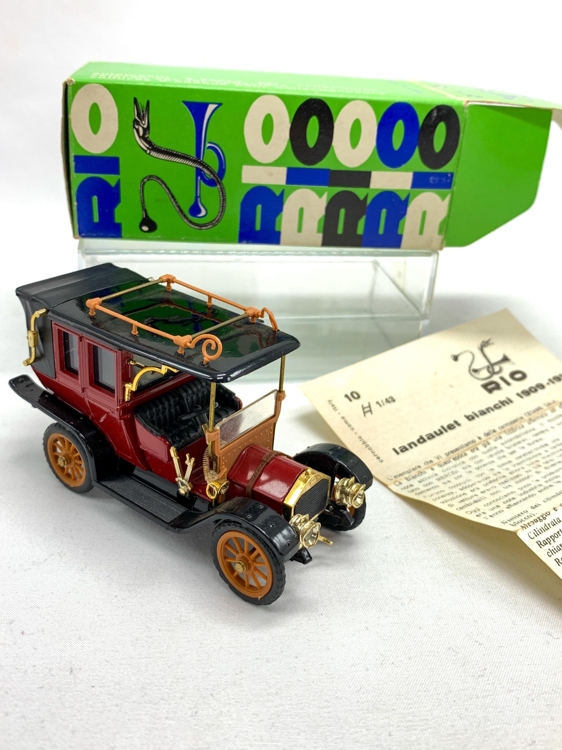 Vintage RIO 1/43 Diecast Model – 1909-1911 Landaulet Bianchi