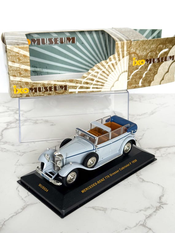 Mercedes-benz 770 Grosser Cabriolet F 1930 – IXO Museum 1:43 Scale