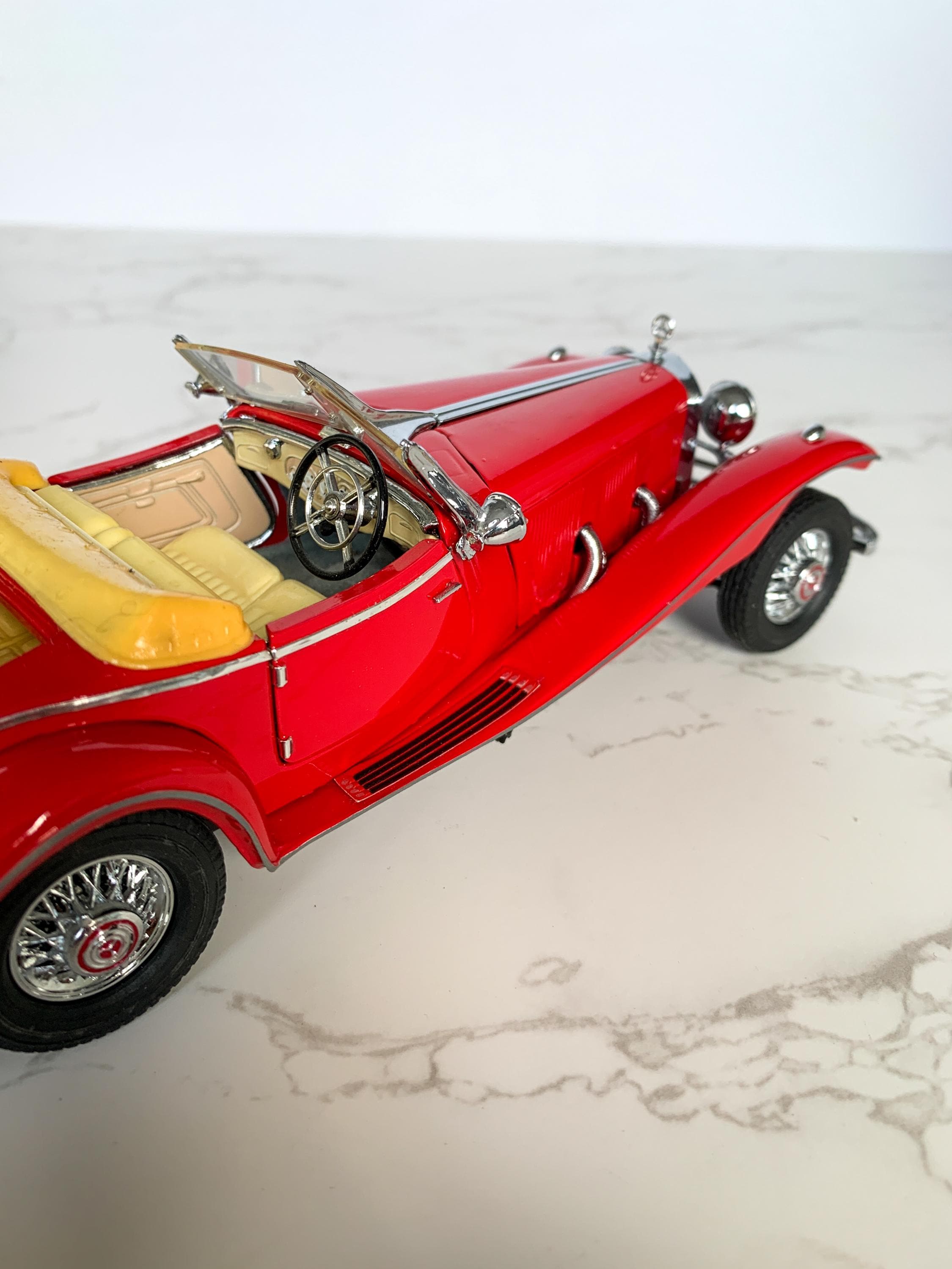 Franklin Mint Diecast 1935 Mercedes Benz 500K Special Roadster