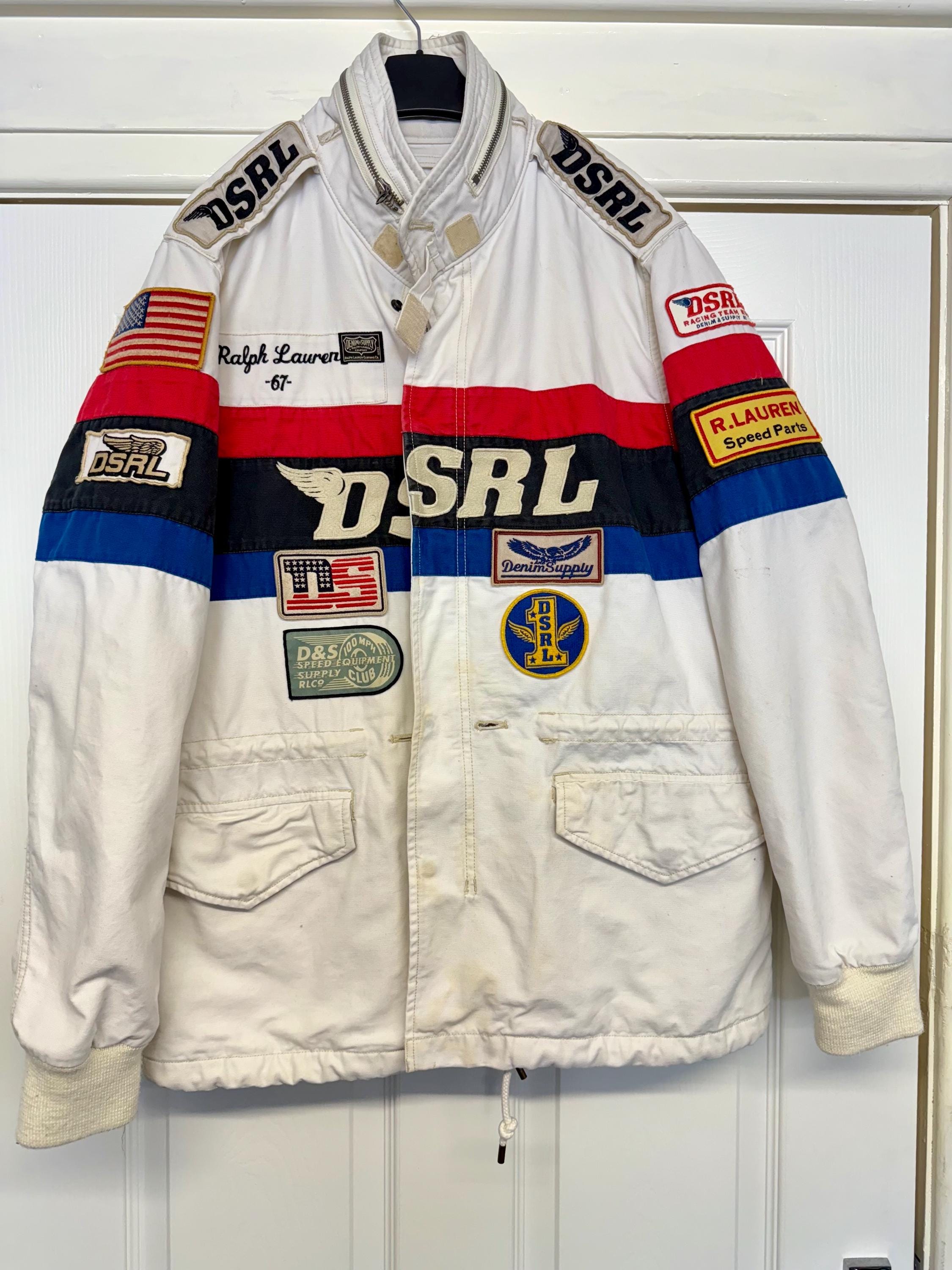 Vintage Ralph Lauren DSRL Racing Jacket - Denim & Supply
