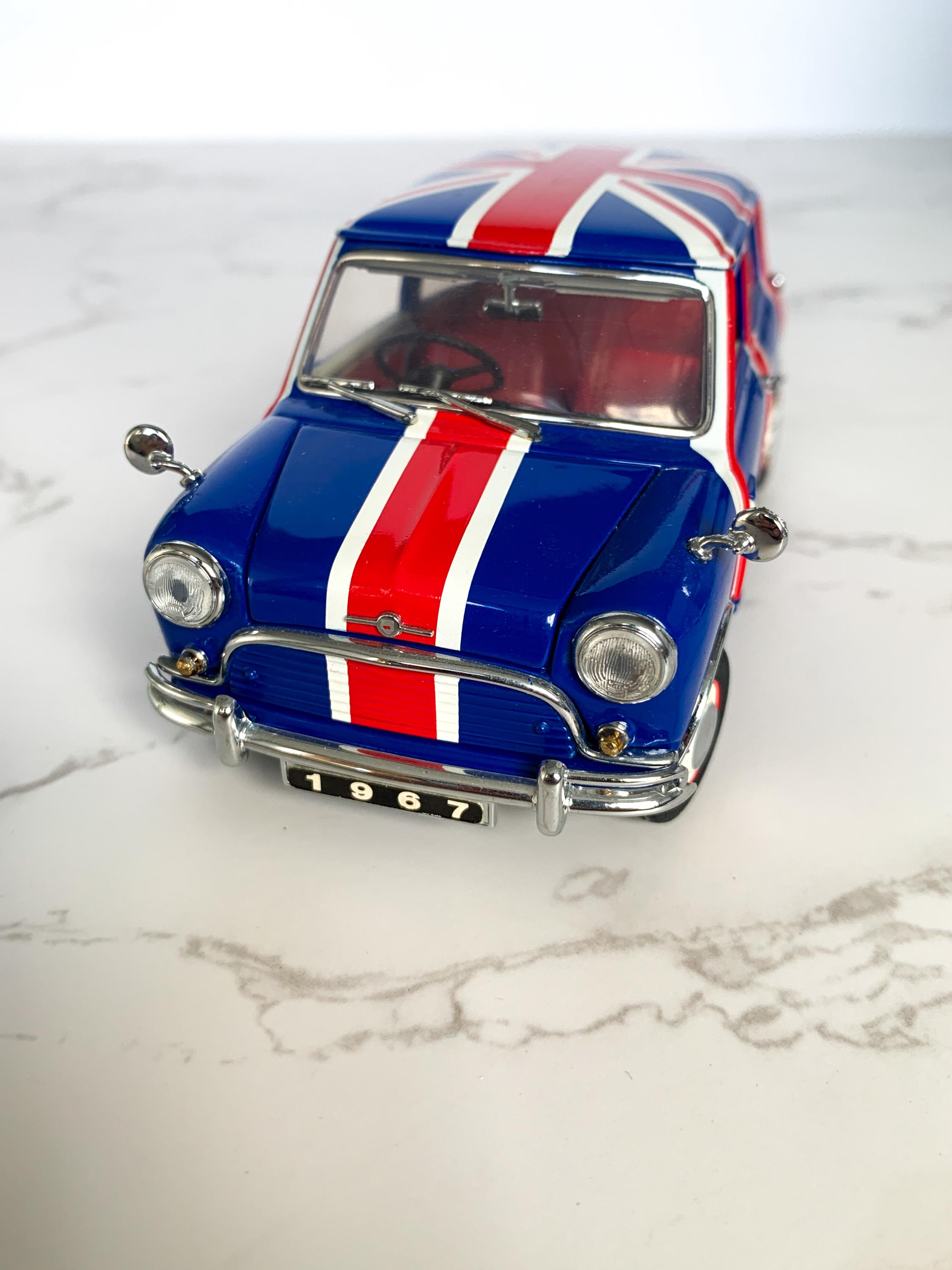 フランクリンミント ユニオンジャックミニ 1/24 ダイキャストメタルカー フランクリンミント ユニオンジャックミニ 1/24 ダイキャストメタル