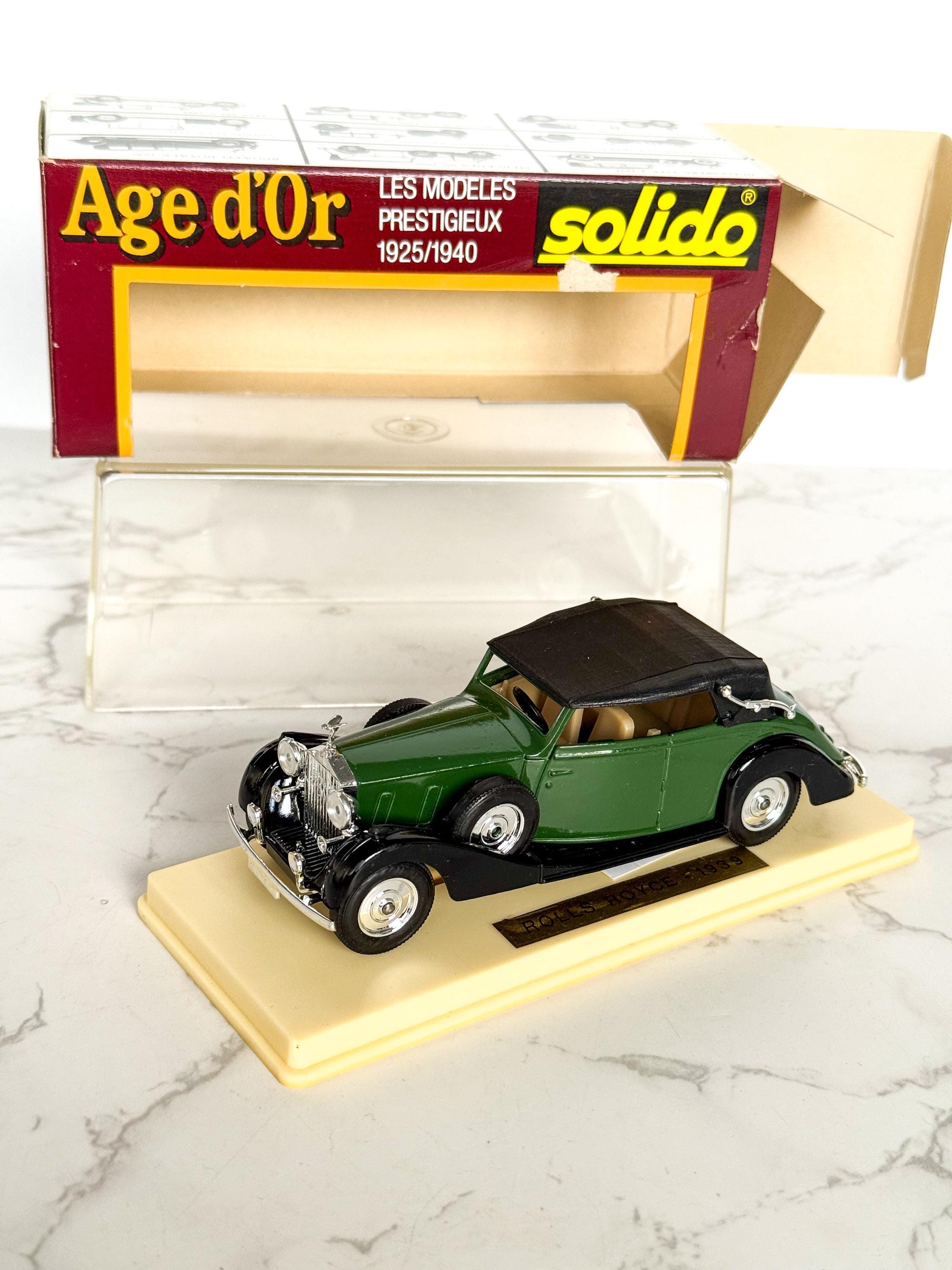 Solido Age D'or Rolls Royce 1939 – 1 43 Scale – Vintage Diecast