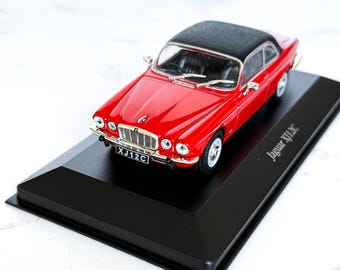 Atlas Editions Jaguar XJ12C – 1:43 Scale Diecast Model Car – Red