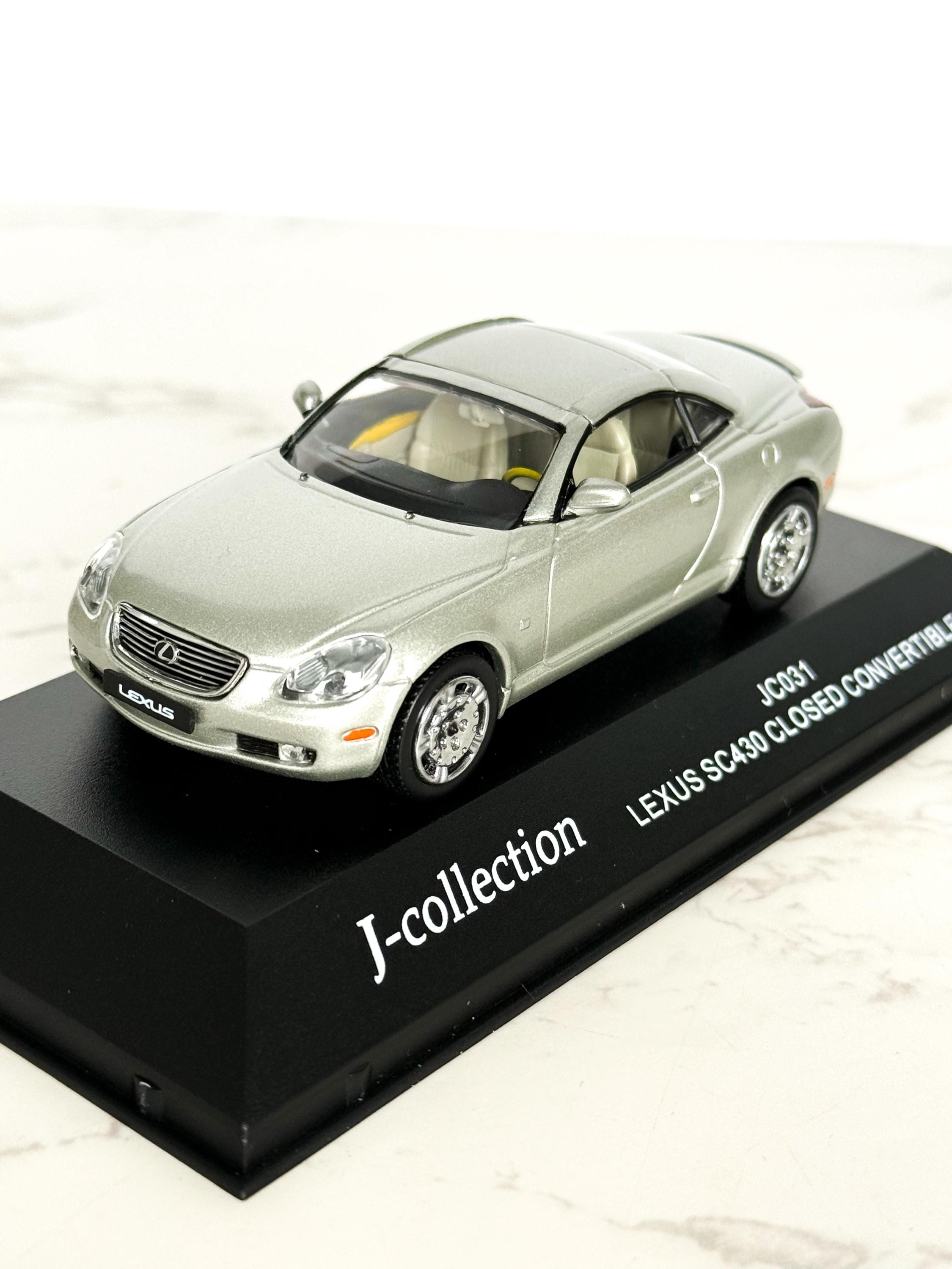 ミニカー LEXUS SC430 1/43 Lexus SC430 Diecast Model – 1:43 J-collection Silver Coupe - Etsy