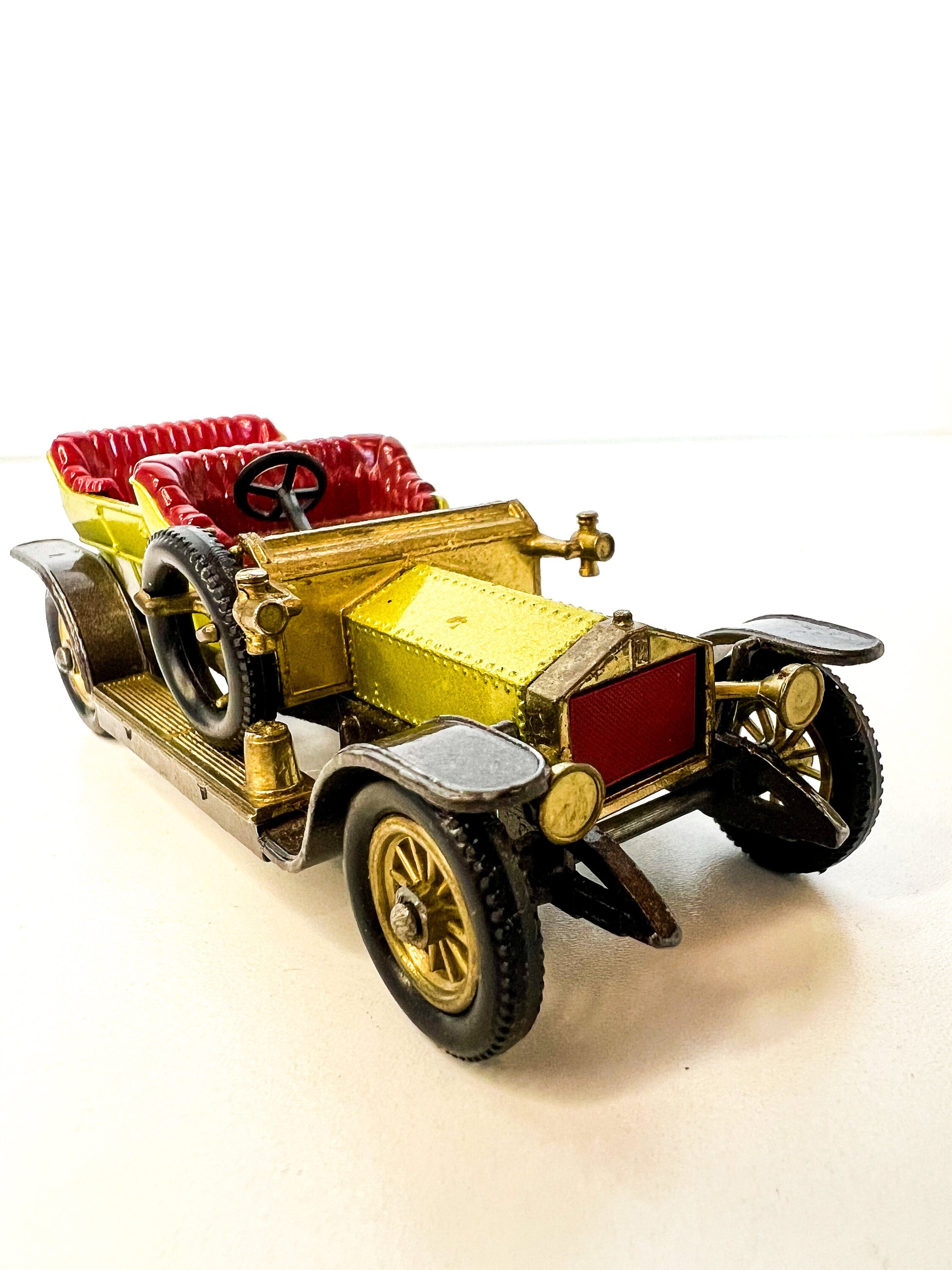 Lesney Rolls-Royce Silver Ghost 灰皿 Silver Matchbox Rolls Green