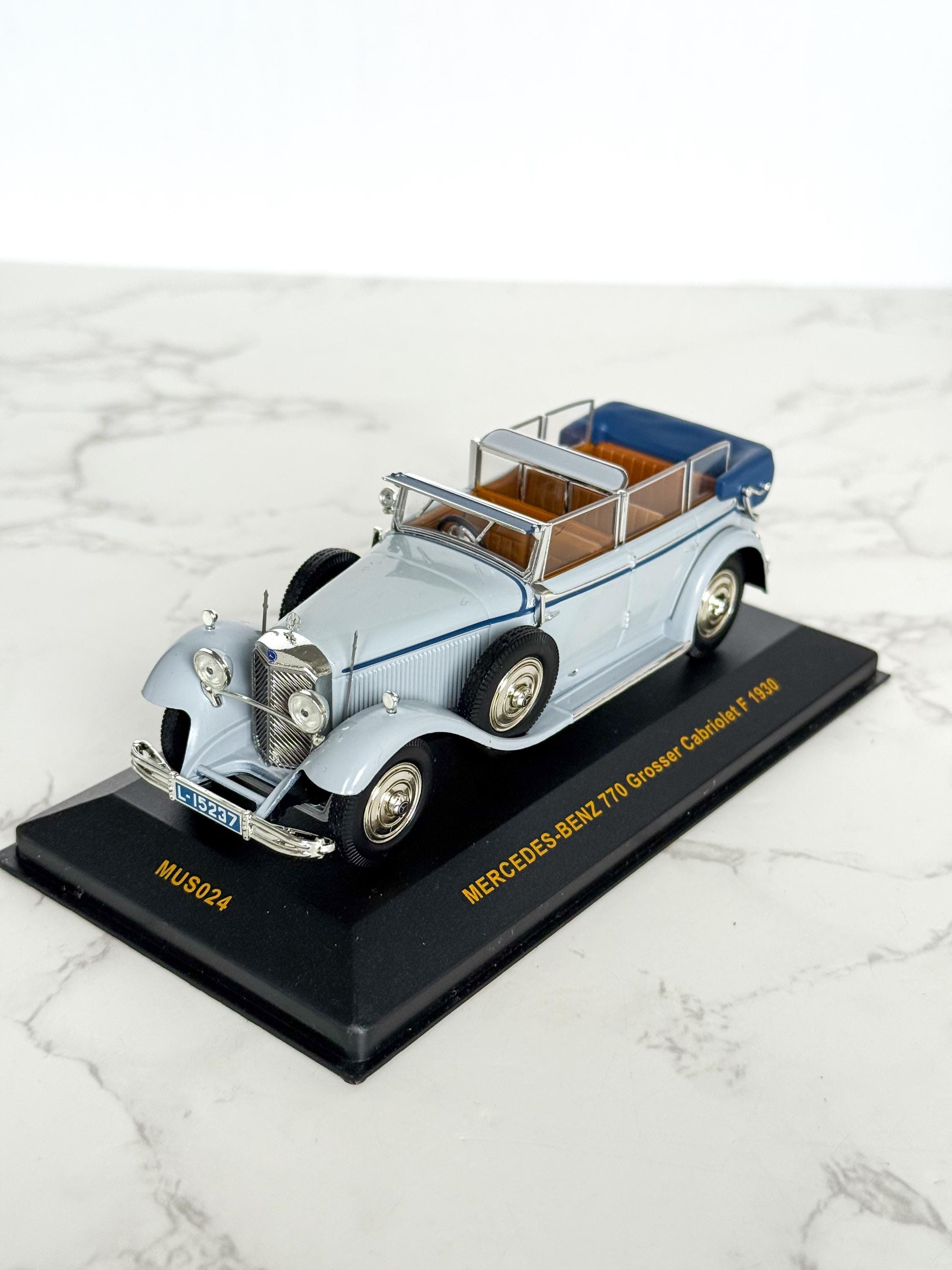 Mercedes-benz 770 Grosser Cabriolet F 1930 – IXO Museum 1:43 Scale