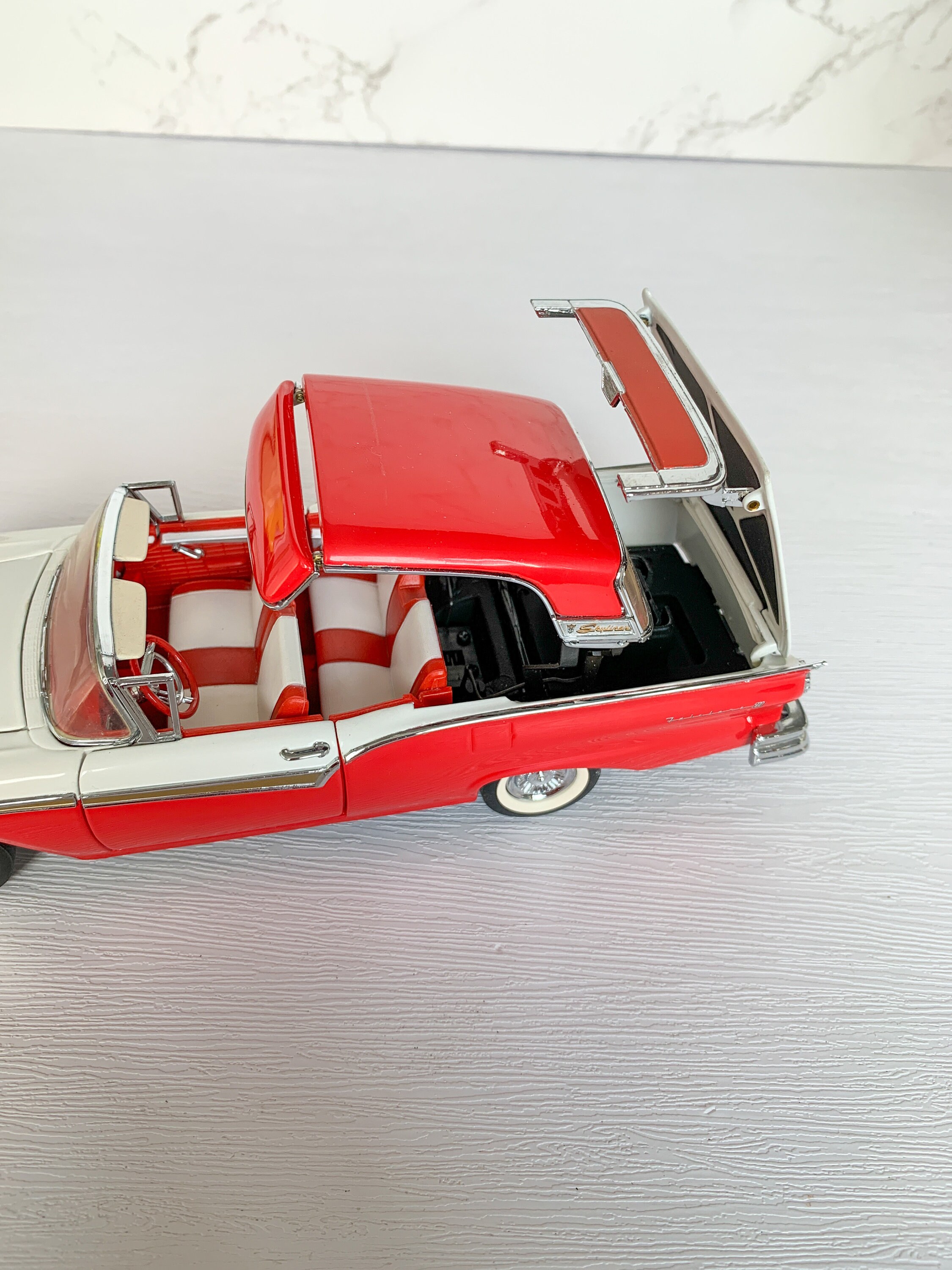 Franklin Mint 1/24 Ford Custom Convertible 1949 - Boîte Polystyrène - Diecast