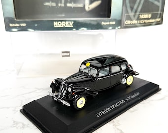 Raro Norev – Modelo diecast escala 1:43 – Citroën Traction 11CV Familiale 1957