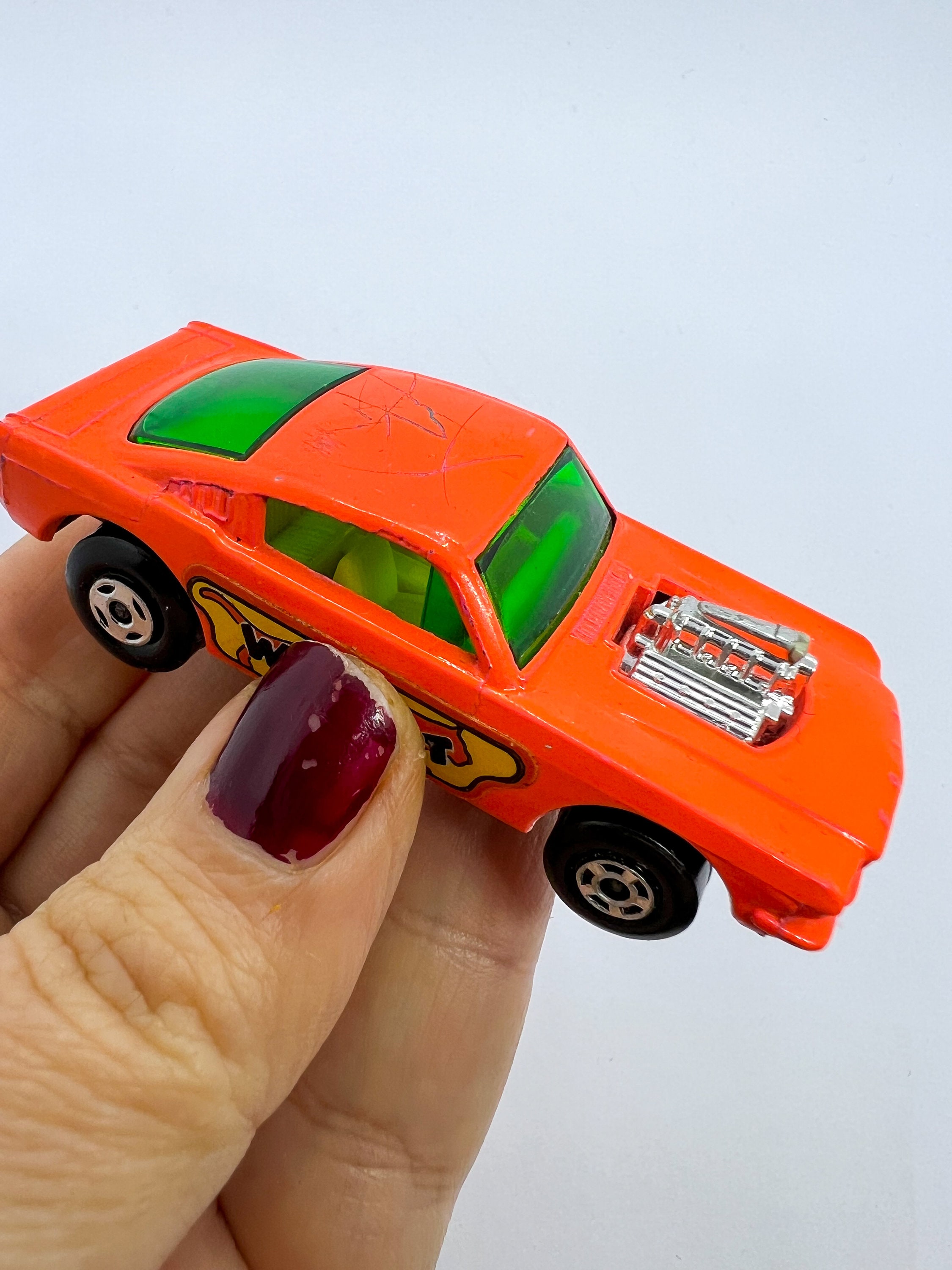 Vintage Matchbox Superfast N° 8 Ford Mustang Wildcat Dragster - Foto 11