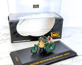 Modelos IXO raros: patente de Benz Motor-Wagen 1886 (Mercedes-Daimler)