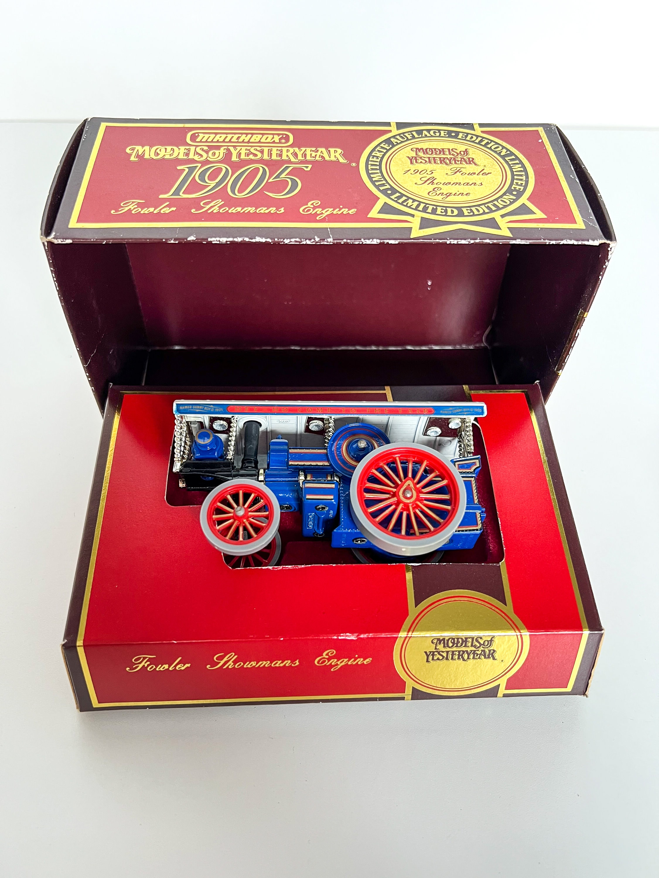 Matchbox Models of Yesteryear 10 1905 Fowler Showmans Engine