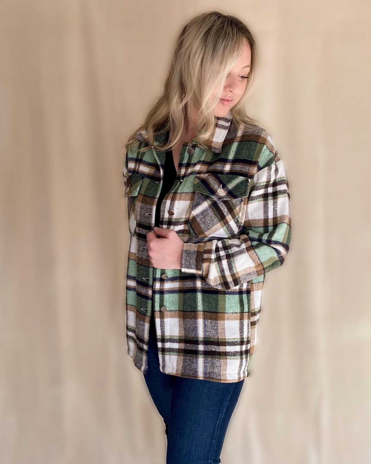 Flannel Jacket - Etsy