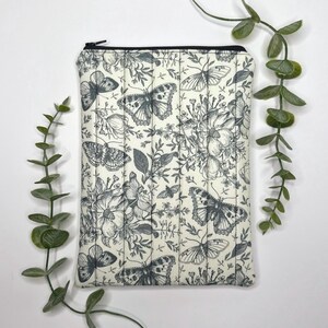 Étui rembourré matelassé pour Kindle avec fermeture à glissière, blanc papier 12e génération, 11e génération, 10e génération, édition Signature, coloris doux, housse pour tablette pour liseuse