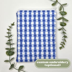 ジッパー付きキルティングKindleパッド入りスリーブケース（パーソナライズ可能）⎮Paperwhite第12世代、第11世代、第10世代、Signature Edition⎮電子書籍リーダータブレットカバー