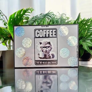 Scratch & Save 65 Challenge - Fun Budgeting Tool for Coffee Lovers and Savers- Saving Challenge- Coffee Savings- Budget Friendly