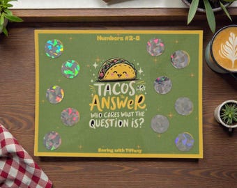Tacos Savings Challenge | Mystery Scratch-Off Budget Game