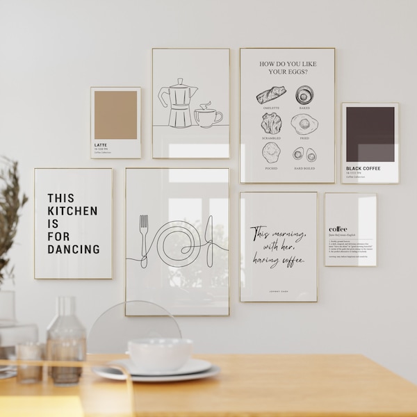 Kitchen Wall Art - Etsy UK