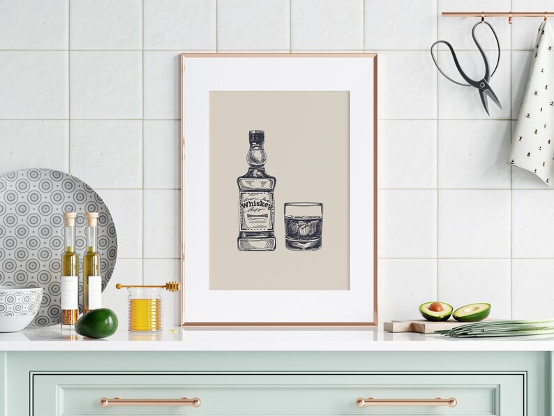 Bar Gallery Wall Art Bar Art Prints Bar Prints Bar Decor Etsy