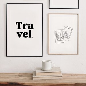 Travel Gallery Wall Set, Travel Prints, Wanderlust Wall Art, Airplane ...
