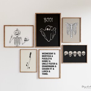 Halloween Mega Bundle Set, Halloween Gallery Wall Set,halloween ...