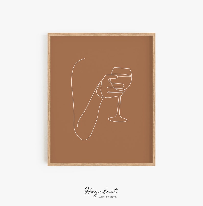 Bar Gallery Wall Art Bar Wall Art Set of 6 Bar Cart Print Etsy