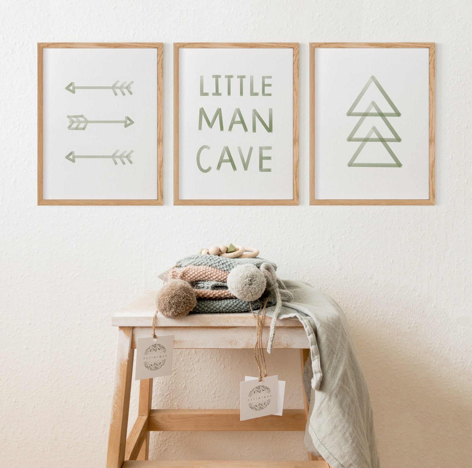 Kleiner Mann Höhle Wandkunst Abenteuer Kindergarten | Etsy