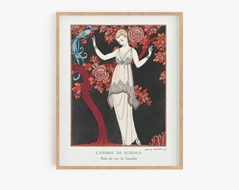 Woman Vintage Wall Art, Póster Vintage, Decoración de pared retro, Arte vintage de moda, Arte de pared imprimible, Decoración de pared, Descarga digital
