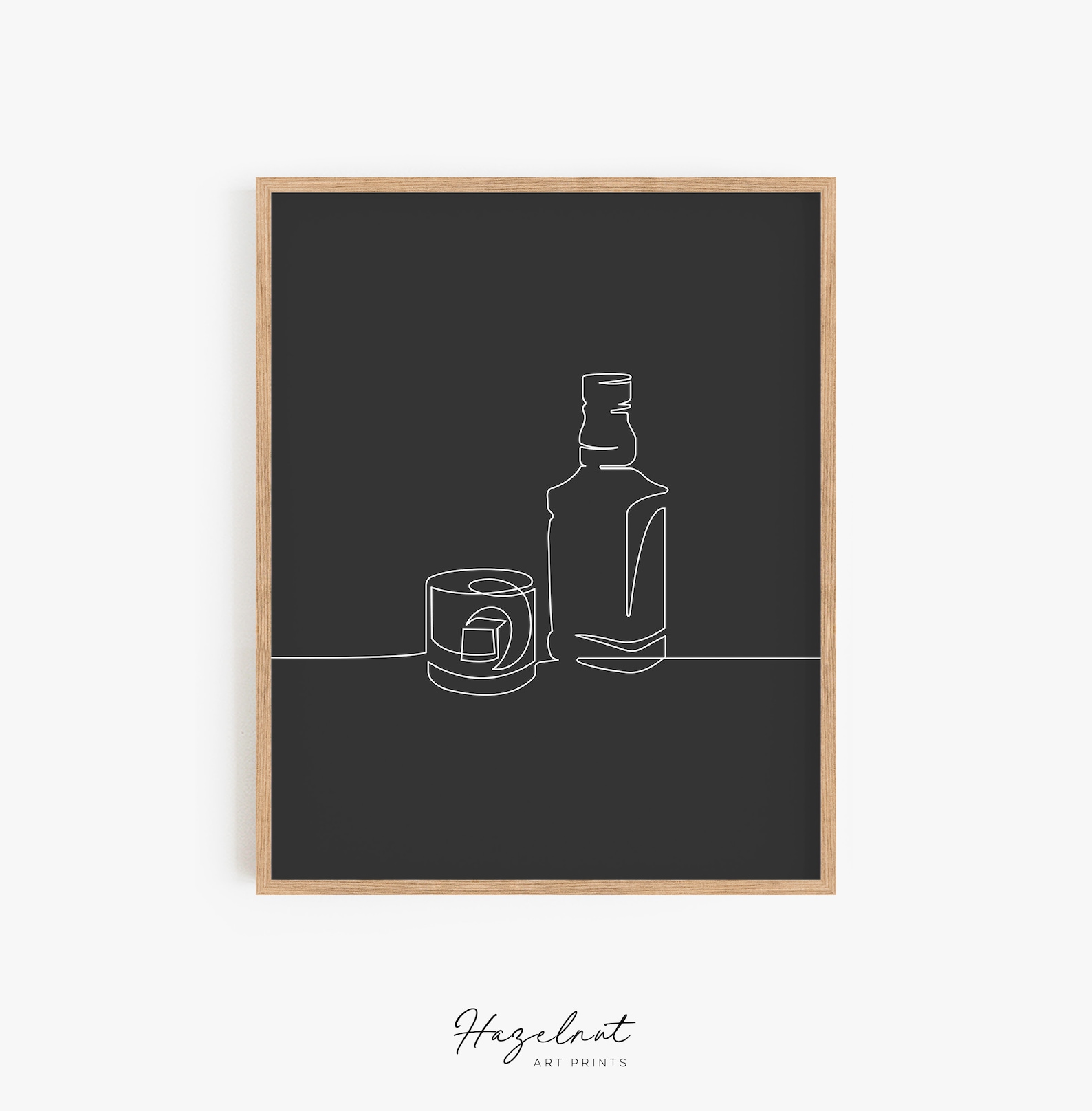 Bar Gallery Wall Art Bar Wall Art Set of 6 Bar Cart Print Etsy