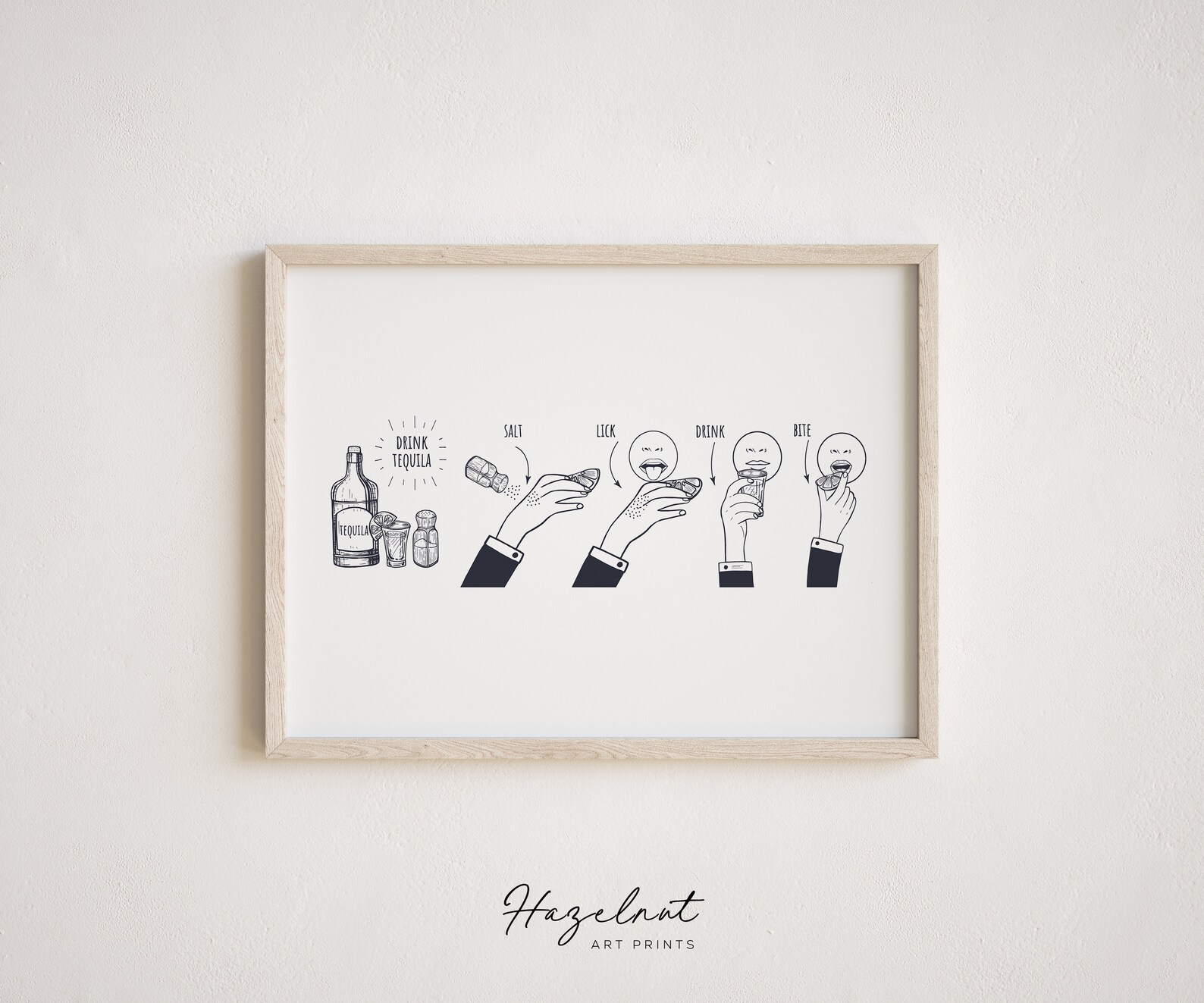 Bar Gallery Wall Art Set of 8 2 Bonus Prints for Free Bar Etsy