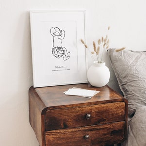 The Birth Poster in Scale 1:1, Birth Poster, Birth Gift, Custom Newborn ...