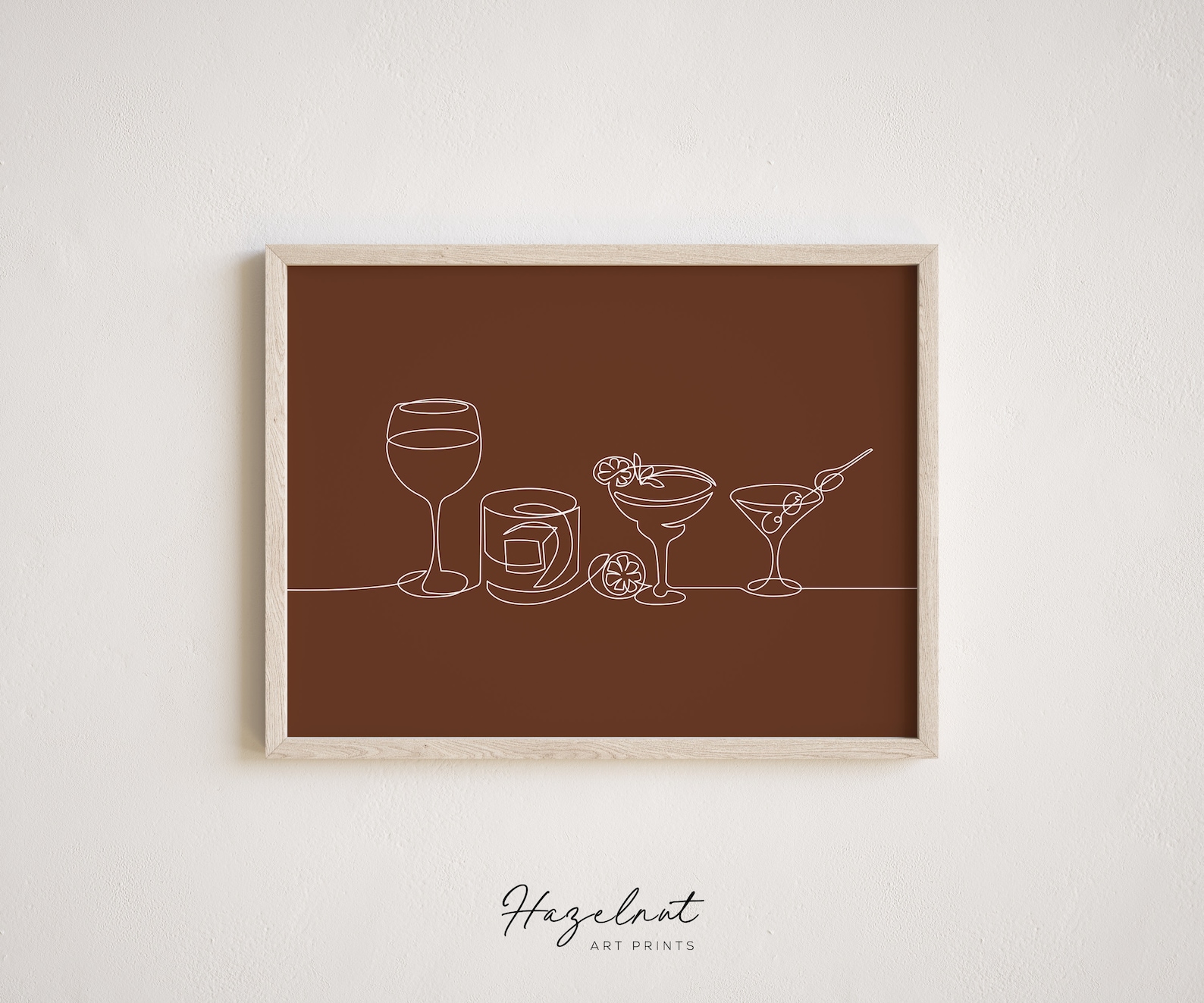 Bar Gallery Wall Art Bar Wall Art Set of 6 Bar Cart Print Etsy