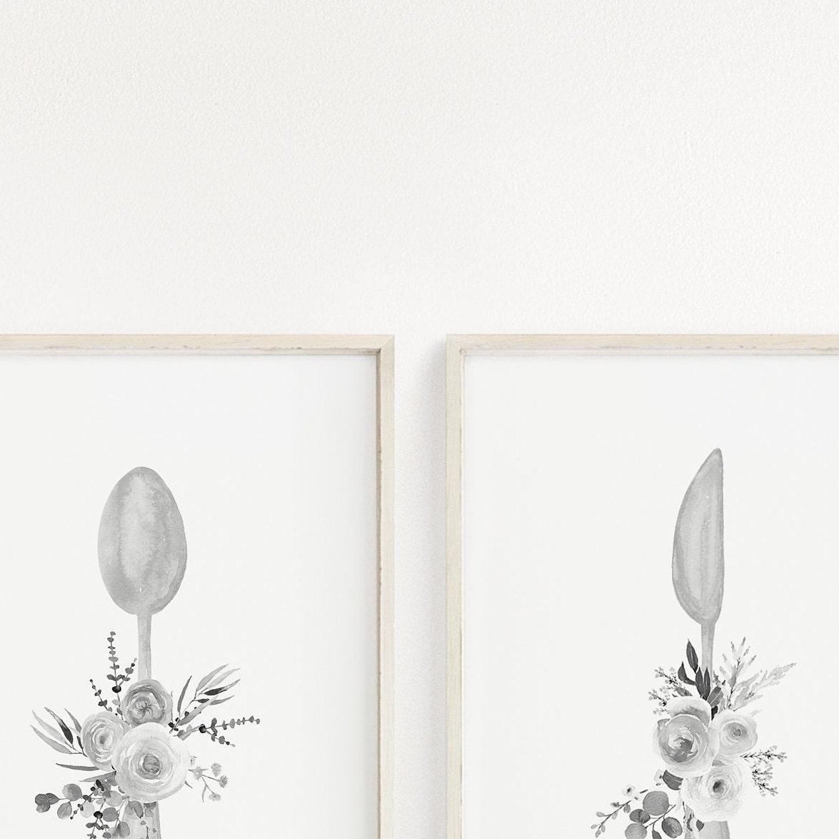 Küche-Wand-Dekor Küche Wand Kunst Set von 3 Küche Utensilien | Etsy