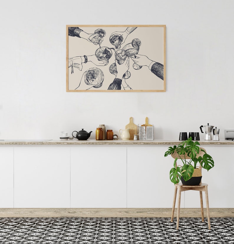 Bar Gallery Wall Art Bar Art Prints Bar Prints Bar Decor Etsy