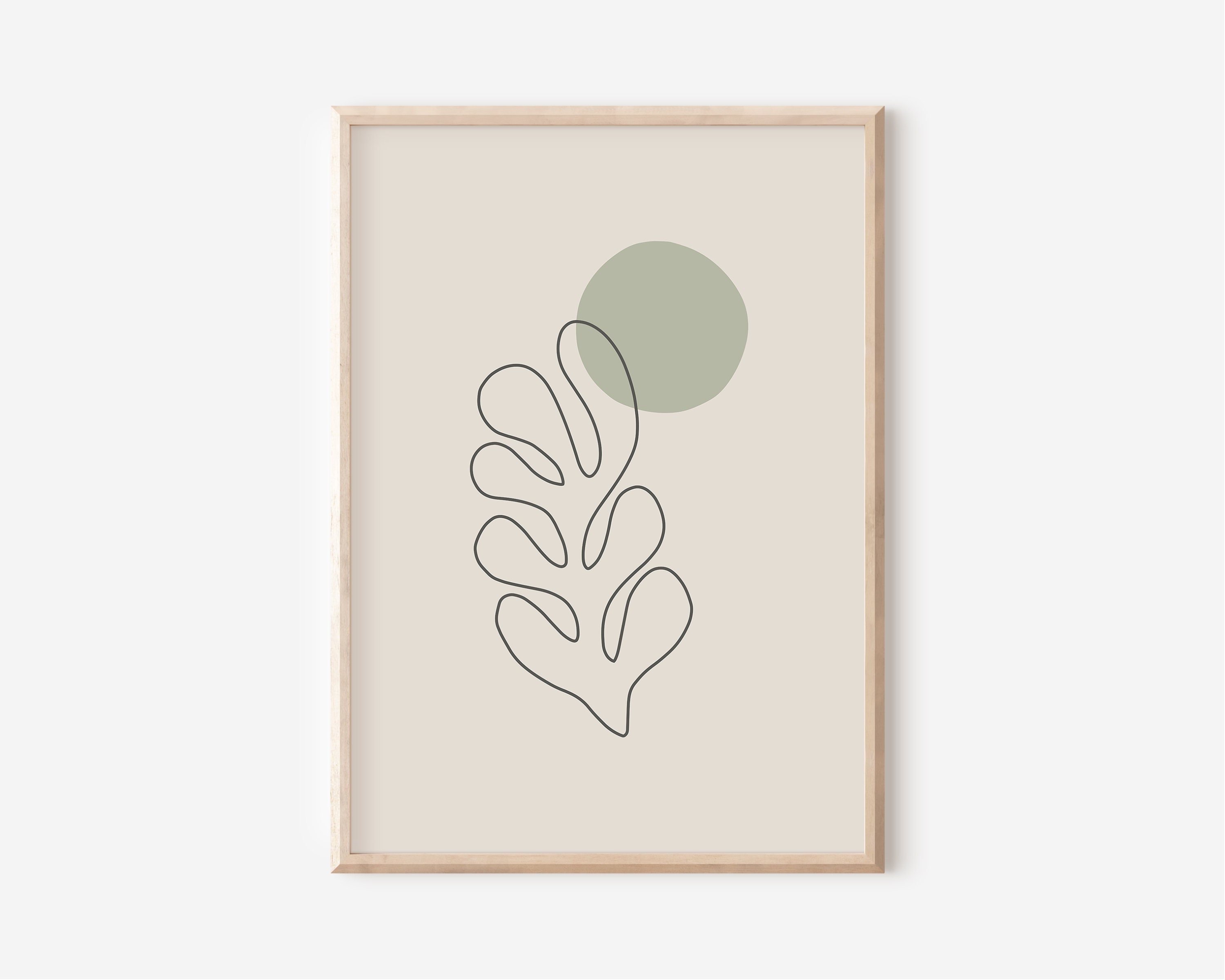 Sage Green Wall Art Set Gallery Wall Art Set of 6 Abstract Etsy UK