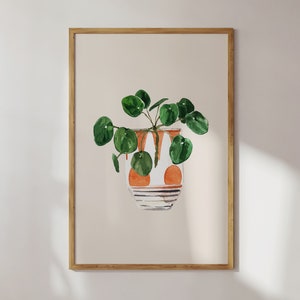Boho Plant Wall Art, Botanical Wall Art, Plant Lover Gift, Plant Art Print, Botanical Poster, Boho House Plant Art, Dorm Art Decor, Boho Art