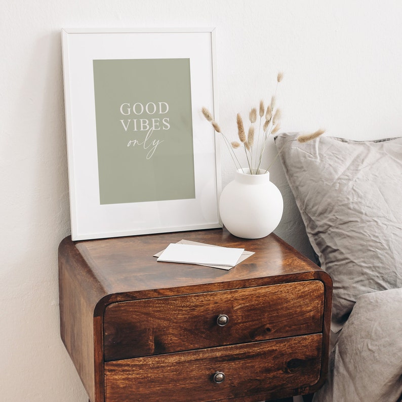 Sage Green Wall Art Set Gallery Wall Art Set of 6 Abstract Etsy UK