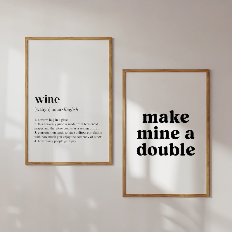 Bar Gallery Wall Art Set Printable Bar Art Bar Cart Art Bar Etsy