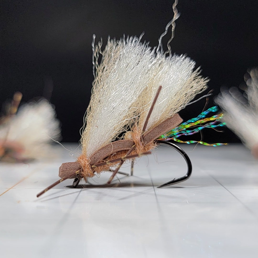 Chernobyl Fly Three (3) Chubby Chernobyl Dry Fly for Fly Fishing - Etsy