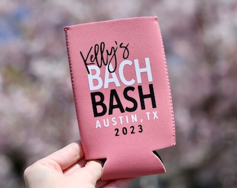 Personalized Koozies for Any Event, We'll Make a Design For You, Or Use Yours, Wedding, Party Gift, Graduation, Bachelorette, Sports