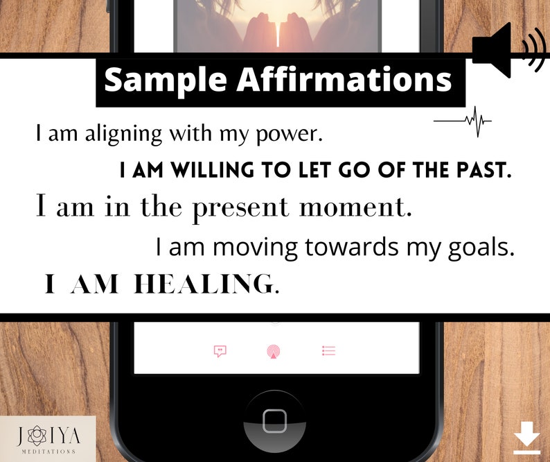 JAG ÄR meditationsljud | Manifestationsgåva | Mindfulnessgåva | Affirmationsljud | Självvård | Hemljud | Direkt nedladdning bild 2