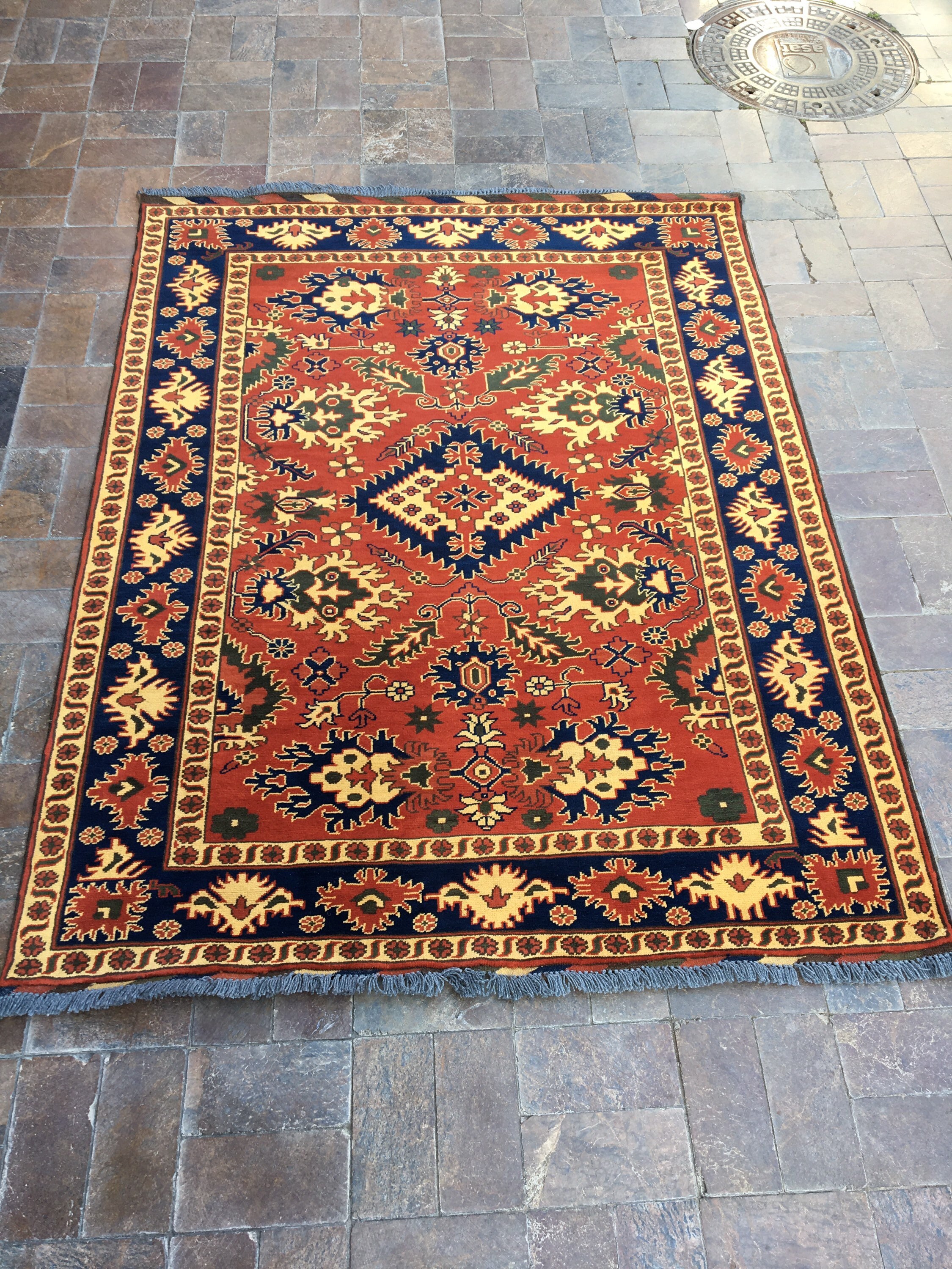 Turkish carpet 6.7x5.1 feet 203x157 cm free shipping natural Etsy